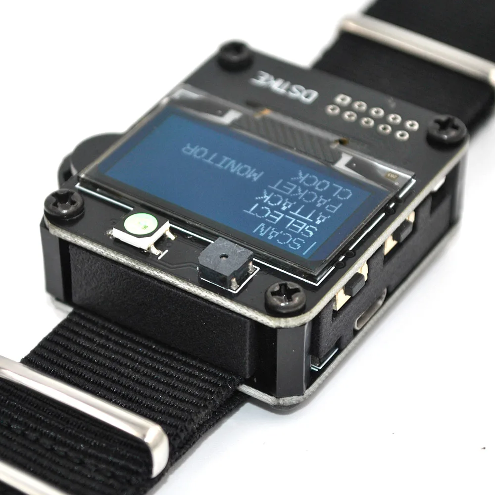DSTIKE WiFi Deauther браслет носимый ESP8266 макетная плата Смарт часы DevKit Arduino NodeMCU ESP32