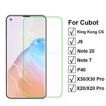 

3-1PC Tempered Glass For Note 7 20 Screen Protector on Cubot P40 J9 X20 X30 Pro Protective Glass For Cubot King Kong CS pelicula