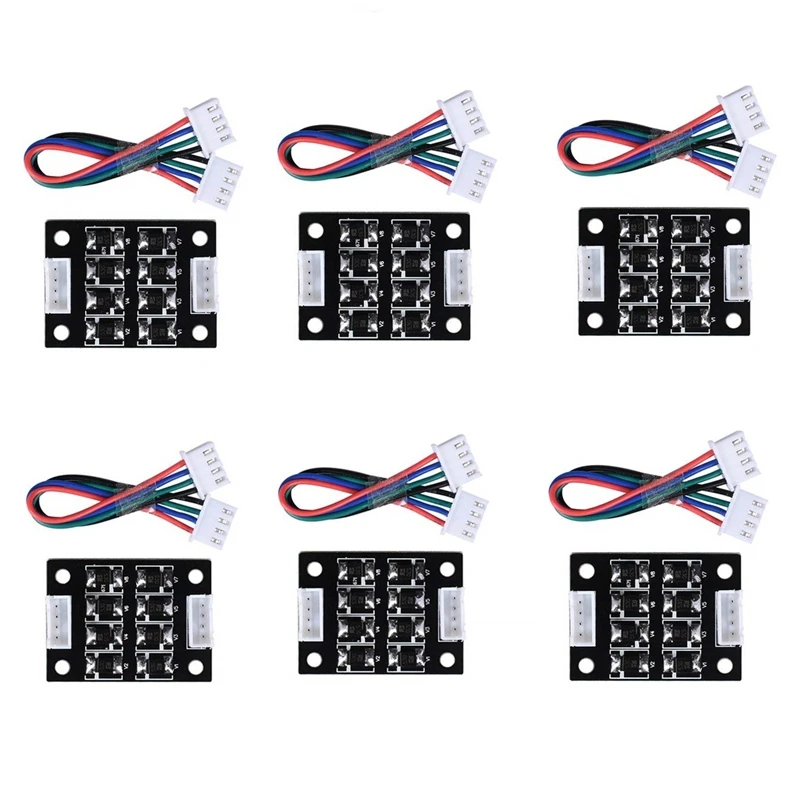 6Pack TL Smoother Addon Module for Pattern Elimination Motor Clipping Filter 3D Printer Stepper Motor Drivers