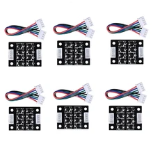 6Pack TL Smoother Addon Module for Pattern Elimination Motor Clipping Filter 3D Printer Stepper Motor Drivers