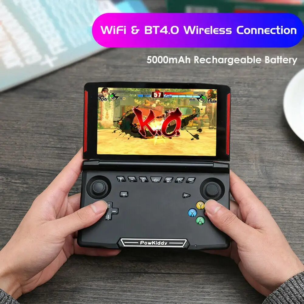 EastVita Powkiddy Andriod портативная игровая консоль 5,5 дюймов MTK8163 четырехъядерный 2G ram 16G rom видео Ручной игровой плеер 828