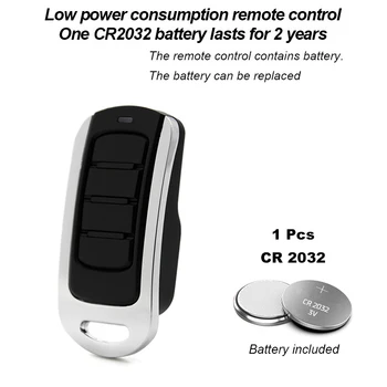 

433MHz Garage Door Remote Control 868MHZ Gate Control Rolling Code Remote Control Duplicator Garage Command Opener