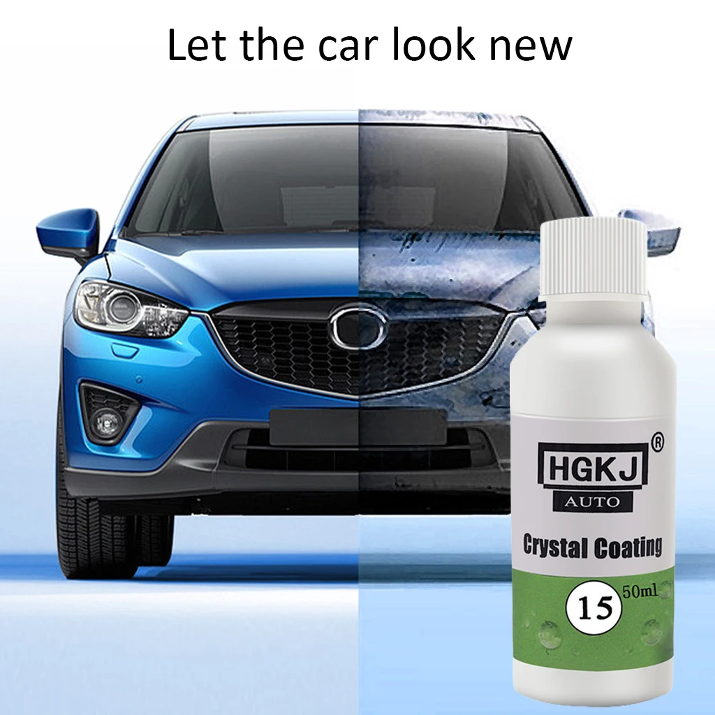 

20/50ml Portable Auto HGKJ Headlight Retreading Agent Car Light Scratch Repair Renovate Lamp Scratch Transformation Renewal Kit