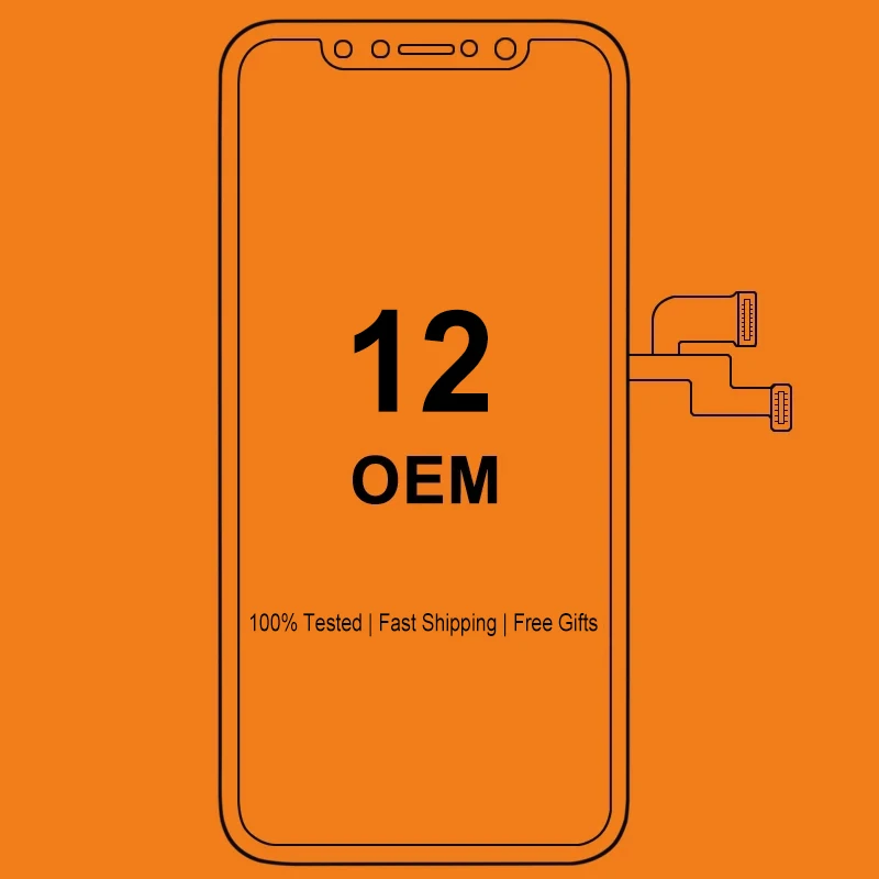 Grado Per Iphone 12 Display Lcd Oem Oled Per Iphone 11 Sostituzione Touch Screen 12 Pro Max 12 Mini Schermo Incell Ori Lcd