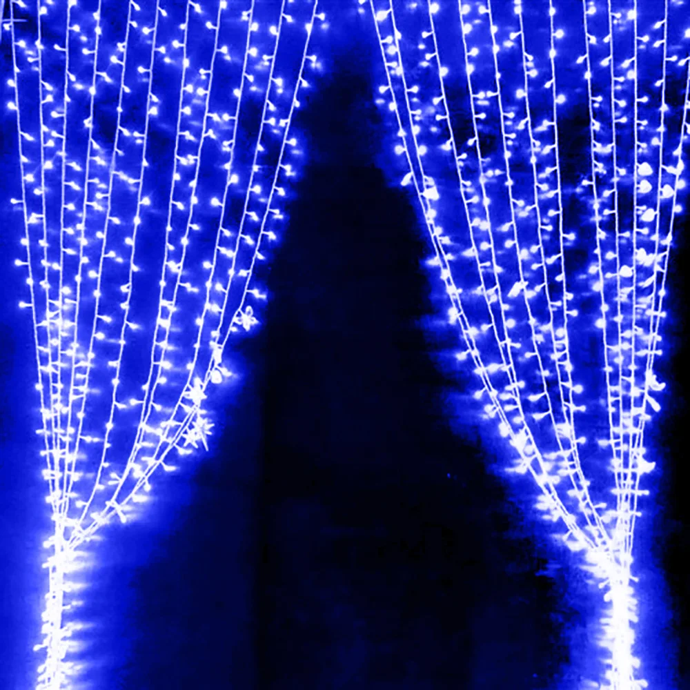 

Curtain Lights Colorful Lights 3 m x 3 M Waterproof Christmas Decoration Light Wedding Indoors And Outdoors Decorative Lights Wa