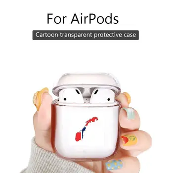

Clear Earphone Charging Box Cover Bag For Apple AirPods 1/2 Protective Case Betty Boop Personality Trunk