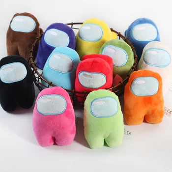 

Peluche de felpa suave de 12 tipos para niños, muñeco de felpa de juego entre nosotros, regalo de Navidad