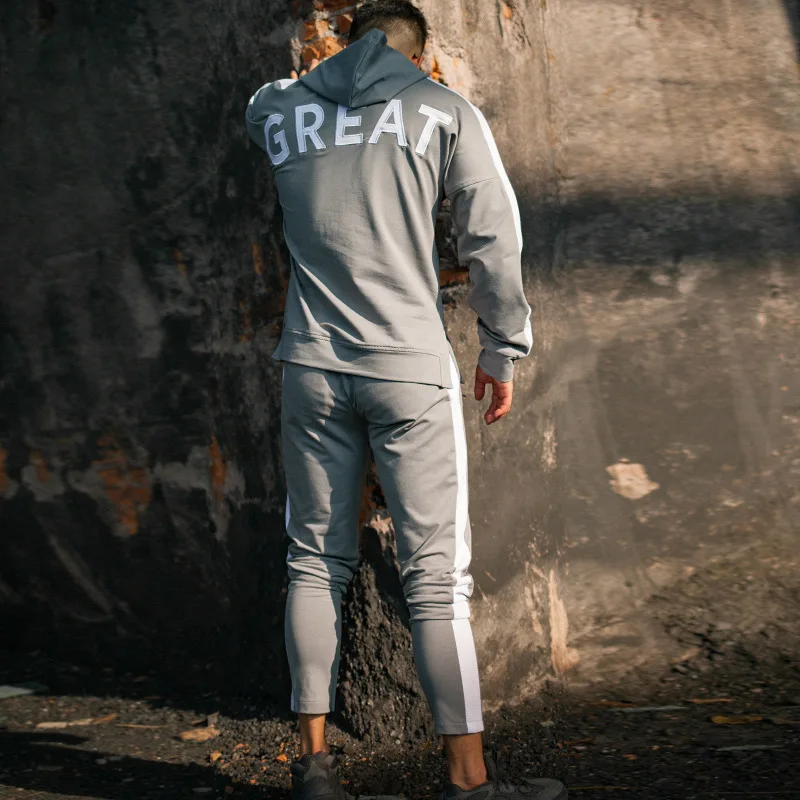 Black Friday Tracksuit Men Set Hoodies and Pants 2 Piece Sweatsuits Jogger Suits for Men