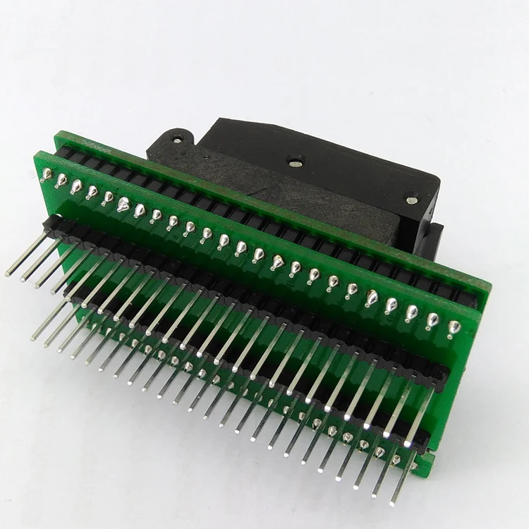 QFPTQFPLQFP48 к DIP48 программист горящая розетка тестовая розетка STM32 программирующая розетка блок преобразования
