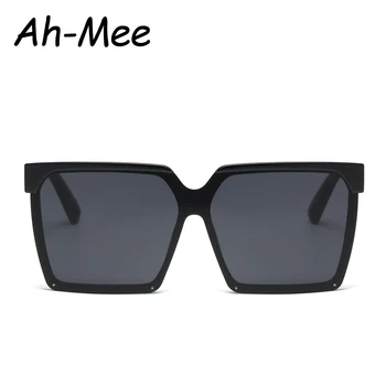 

2020 Square Sunglasses Women Men Trendy Vintage Brand Designer Oversized Hip Hop Gradient Lens Sun Glasses Female Eyewear UV400