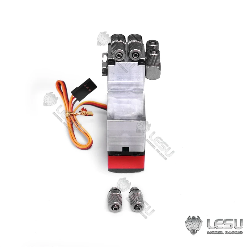 LESU 1CH Directional Valve Servo for 1/14 RC Hydraulic Dumper Truck Loader Excavator TAMIYA Model DIY Car