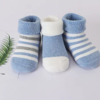 

3 pair High Quality Base Thicken Cartoon Comfort Cotton Newborn Socks Kids Boy New Born Baby Girl Socks Baby Clothes Accessories