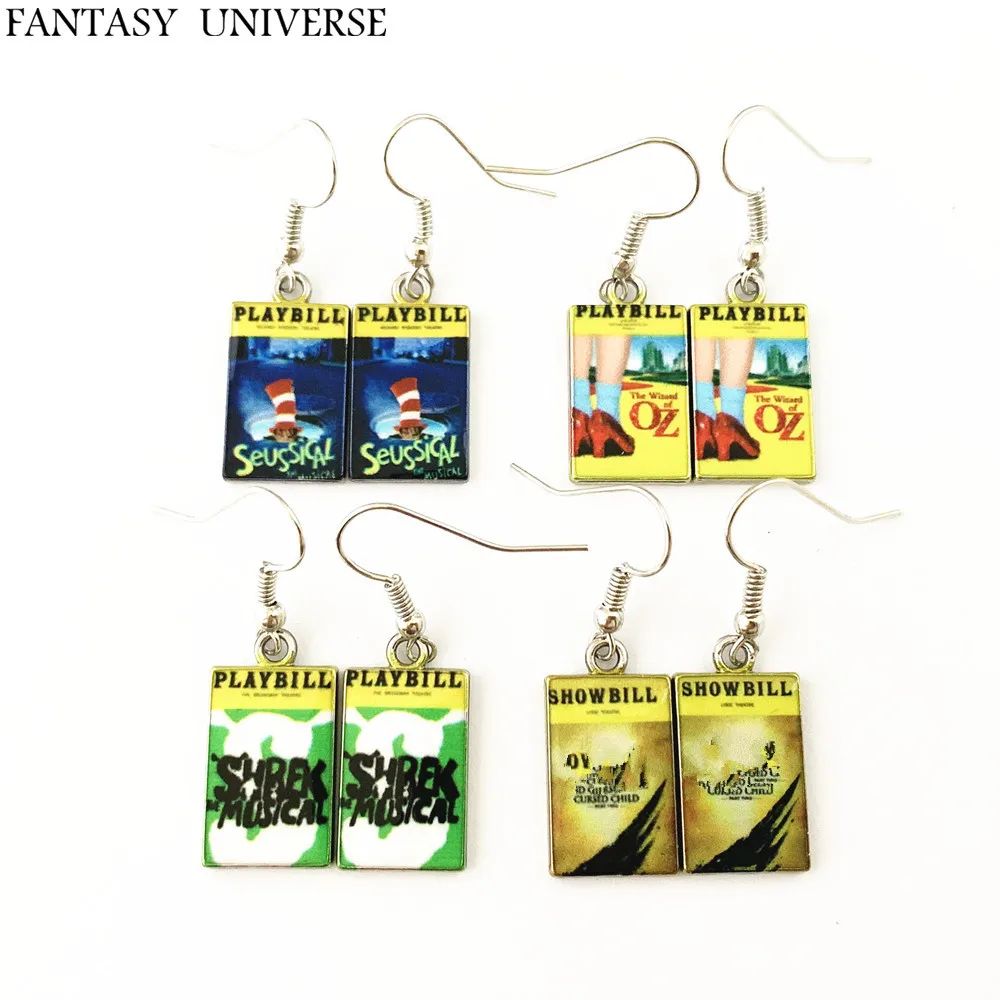 FANTASY UNIVERSE Бесплатная доставка Оптовая продажа 20 шт. много Бродвейский серьги