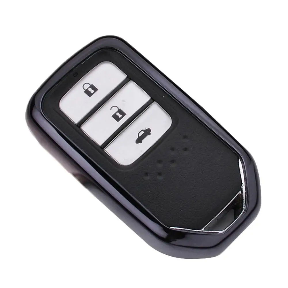Мягкий чехол для ключей из ТПУ для Honda Car Half-Pack Key Set Honda CRV Odyssey Accord 2013- автомобильный защитный брелок