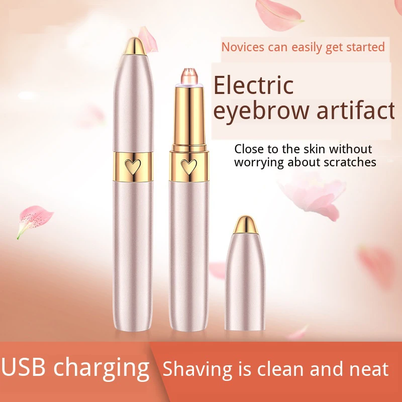 Electric Eyebrow Trimmer Pen Hair Remover Eyebrow Razor Multifunction