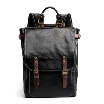 

New Retro Fashion Bag Cover Men's Backpack Men's Shoulder Backpack Outdoor Leisure Bag Travel Bag Large-capacity Bag