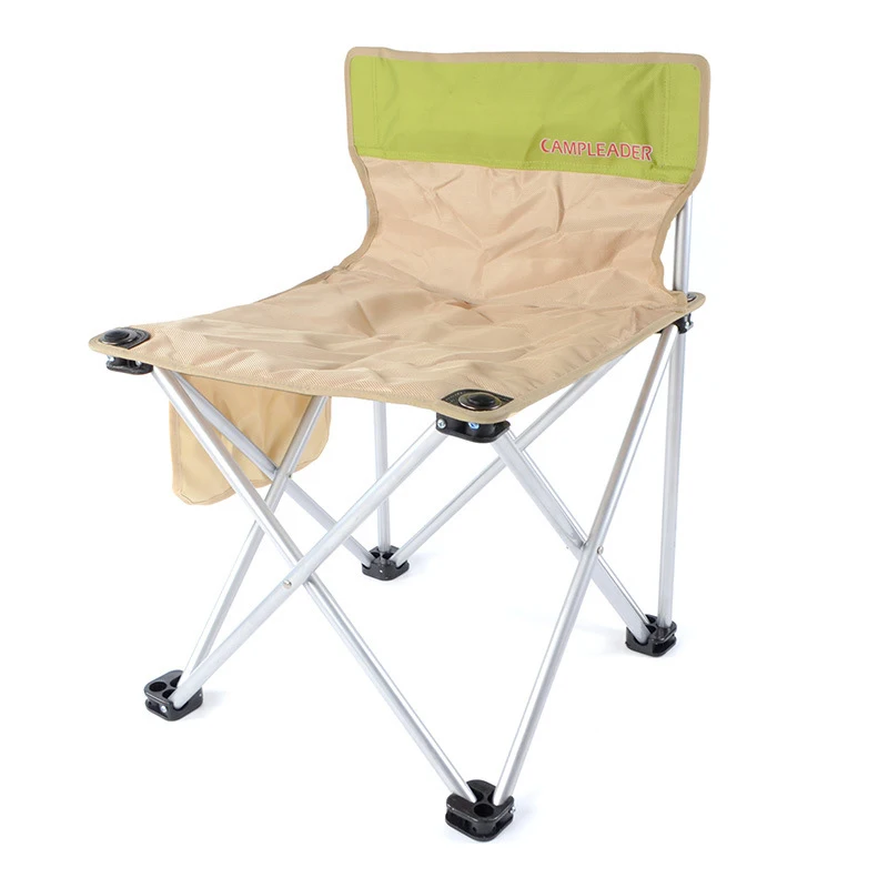 Beige Super Reinforced Folding Chair, Outdoor Fishing Drawing Chair, Stylish And Lightweight,Gardan Home Furniture,Beach, Picnic Chair - Цвет: Beige