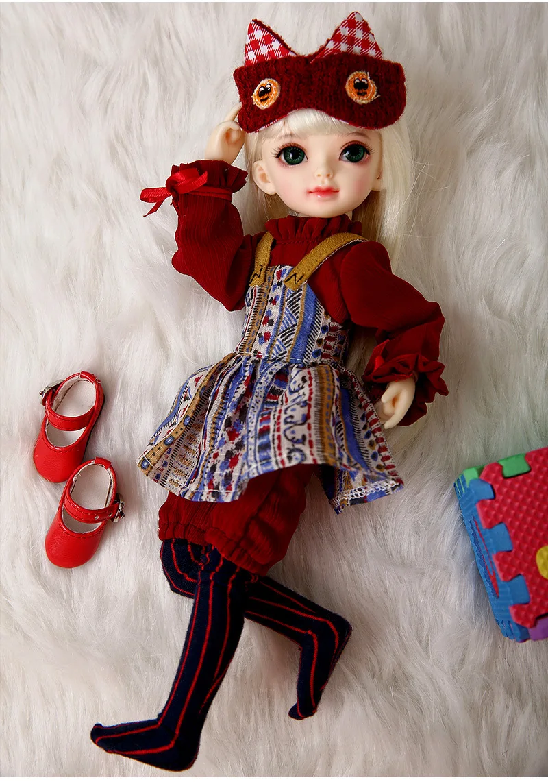 Bjd Кукла SD для маленьких девочек 1/6bjd макияж, чтобы отправить полный комплект для малышей