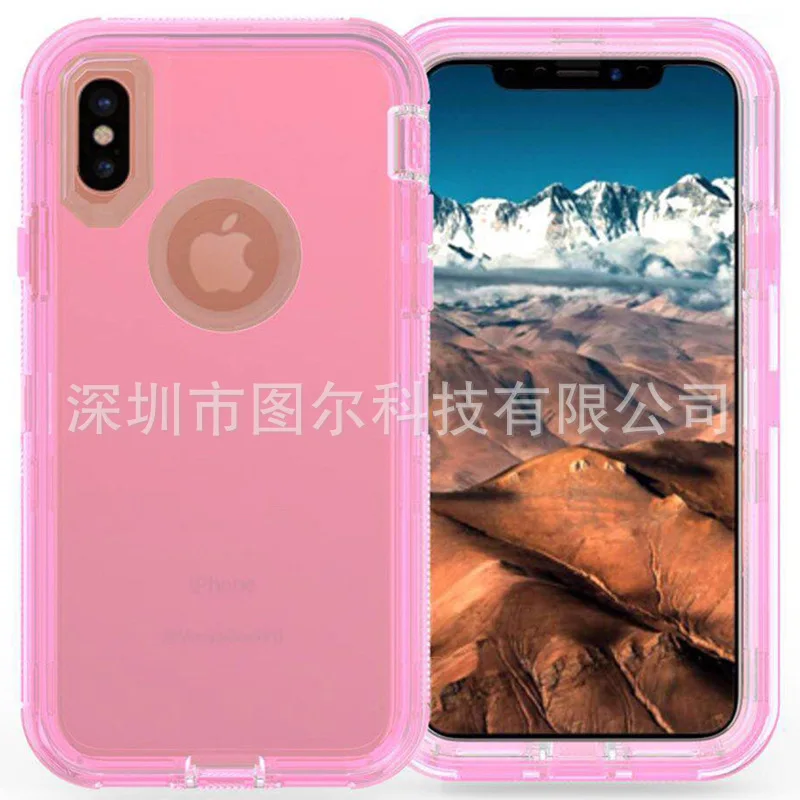 MGECD ТПУ прозрачный и прочный защитный чехол для iphone xr мягкая защита для Apple X XsMAX 8Plus 7Plus защита от падения