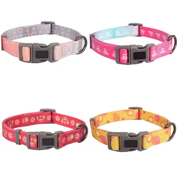 

NewTactical Dog Heavy Duty Collar With Control Handle Pet Adjustable Military Training Walking Collar Nylon Pet Collar Leash