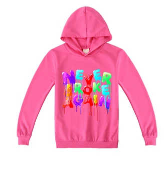 

New 2020 Hoodies Youngboy Alan Walker Sweatshirt Children Kids Girls Cotton Print Tops Pants 2pcs Sets Clothing Boys Clothes