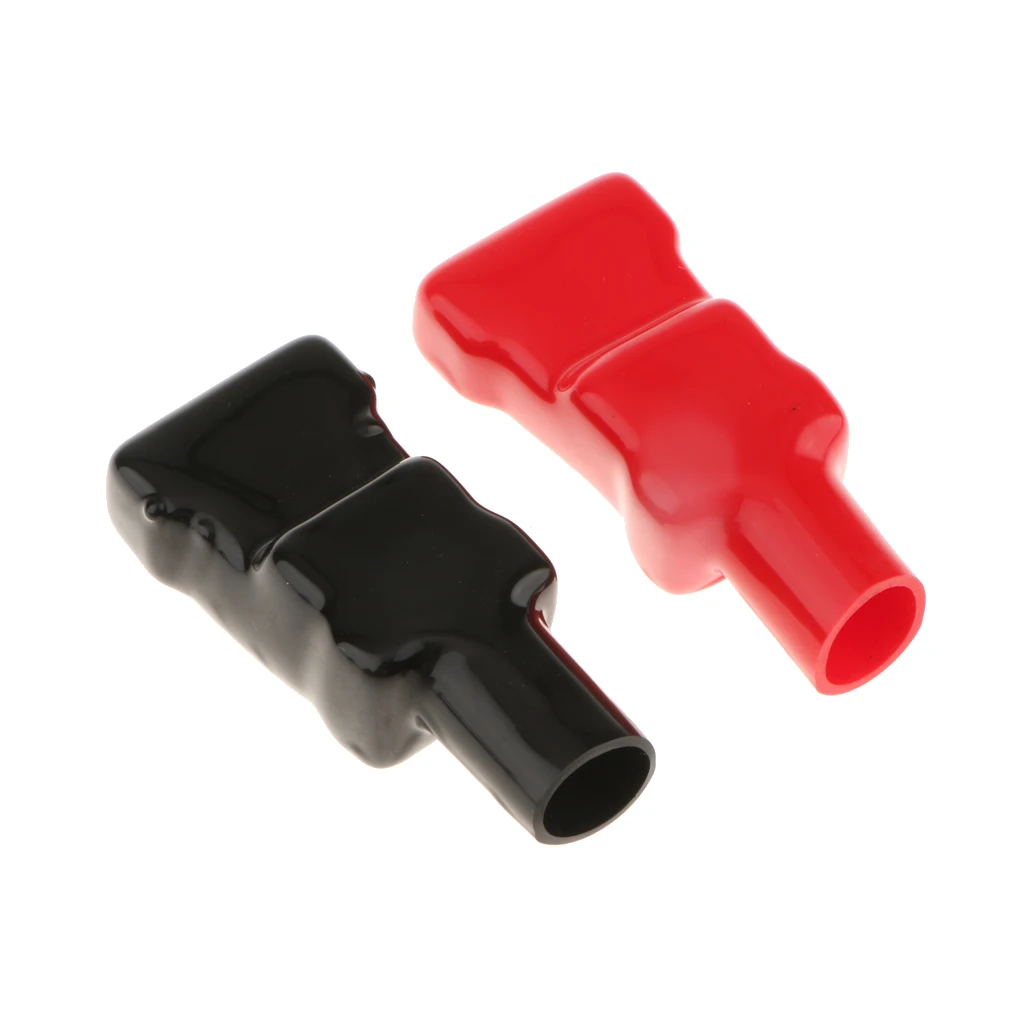 1 Set Plastic Universal PVC Battery Terminal Insulating Protector Covers