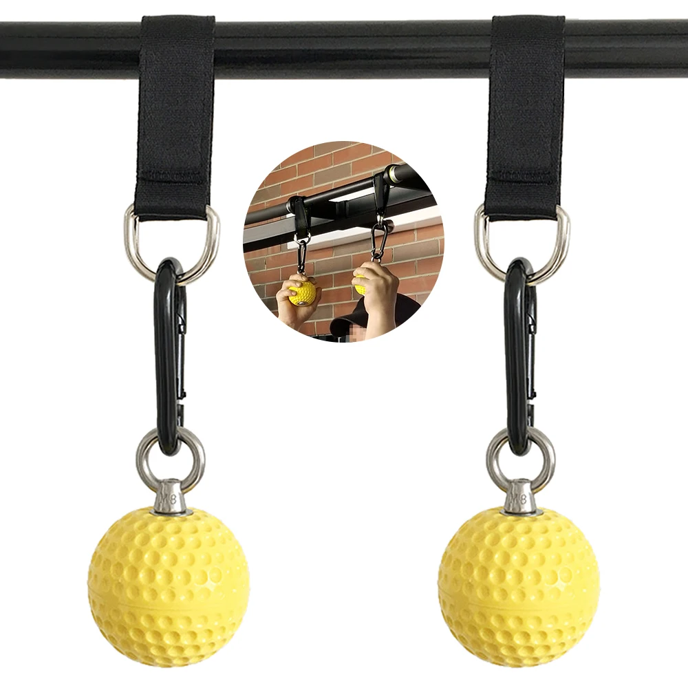 

Climbing Pull Up Power Ball Hold Grips Ball for Fitness Workout Exercise Exercise Ball Outdoor Fitness Nylon Straps