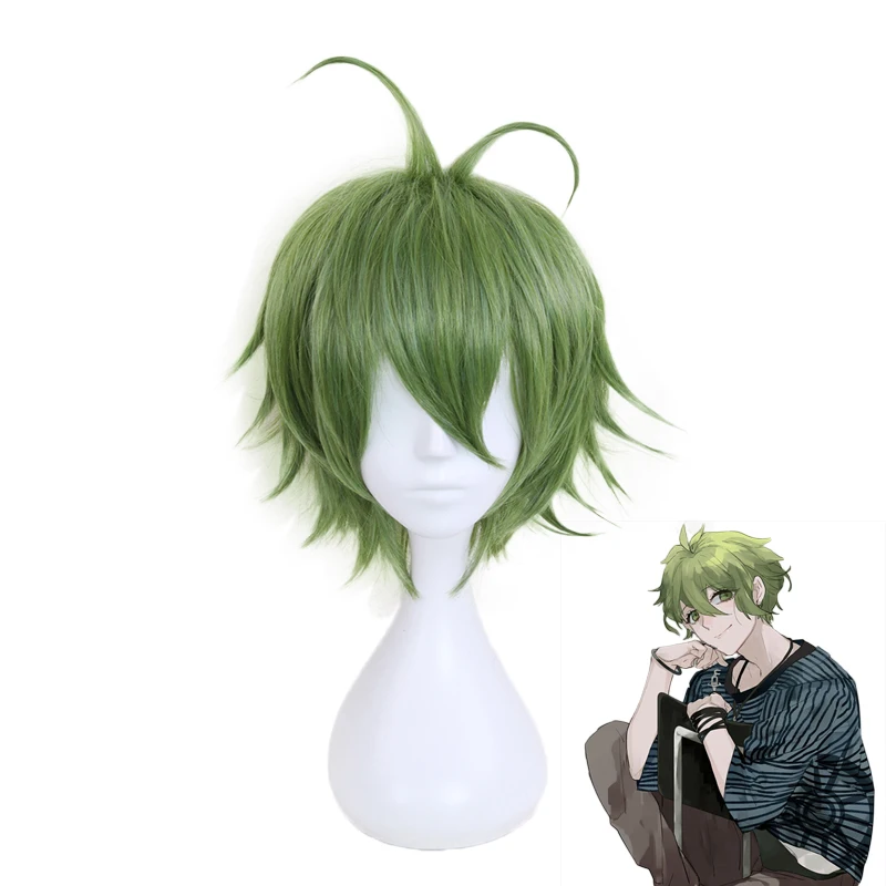 Dangan Ronpa Danganronpa V3 Rantaro Amami зеленый короткий костюм для косплея термостойкие