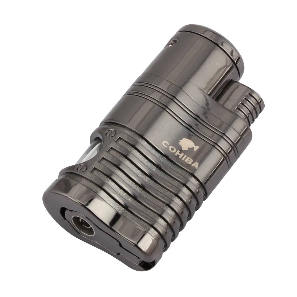 COHIBA Крутые гаджеты металлическая коробка для сигар зажигалка многоразового