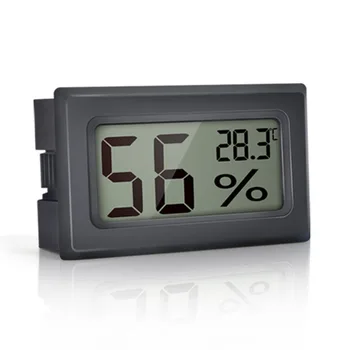 

Digital LCD Thermometer Hygrometer Humidity Temperature Meter PT-2H +Cable