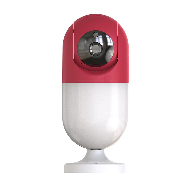 Lâmpada de Parede da Câmera Noturna sem Fio Remoto do Telefone Graus de Monitoramento de Segurança 2 em 1 Móvel de 360 Lâmpada Inteligente Visão Wifi Controle Panorâmica 16 High Quality Computador e Escritório