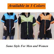 

Stitching Design Pet Shop Grooming Uniform Pet Bathing Quick Drying Work Clothes Breathable And Comfortable Support Custom LOGO