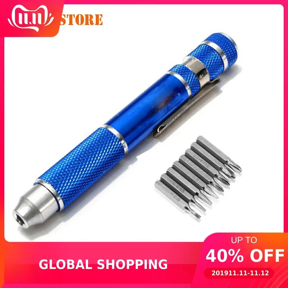 8 в 1 Набор прецизионных отверток с прорезями Phillips отвертка Биты бытовые ручные