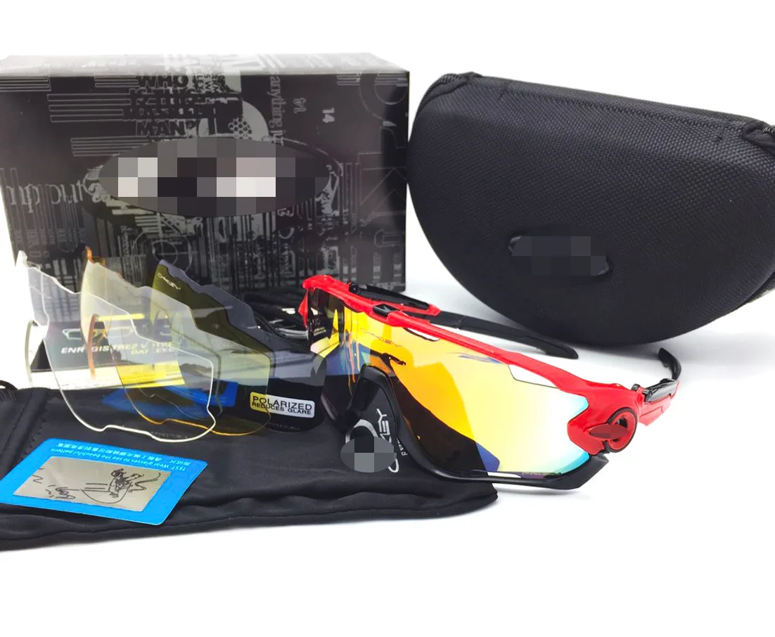 Jawbreaker очки для верховой езды 9270 открытый поляризованный свет 4 шт. набор мужские и женские солнцезащитные очки ветрозащитные очки