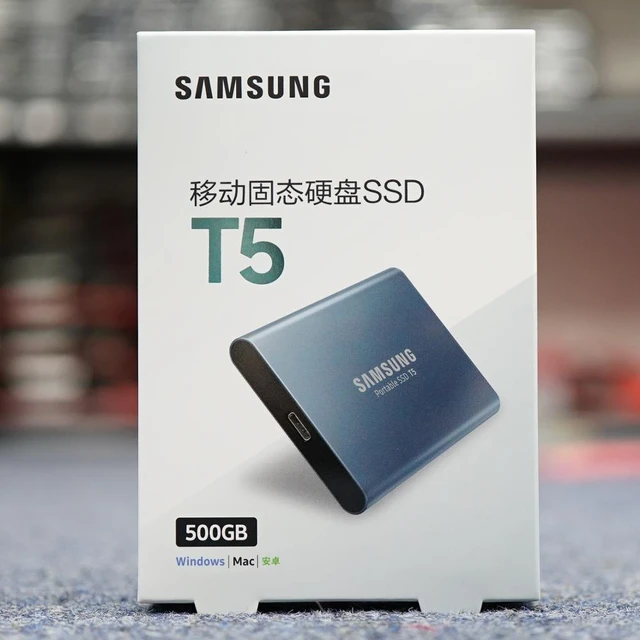 Samsung ポータブルSSD T5 500GB