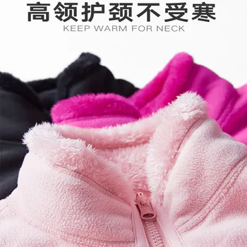 

Coral Velvet zhua rong yi Men and Women Autumn and Winter Thickening Double-sided Plush Double Face Raincoat Jacket Inner Wearin