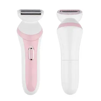 

Electric Cordless Wet Dry Lady Shaver Women Trimmer Bikini Legs Hair Remover Battery Operated