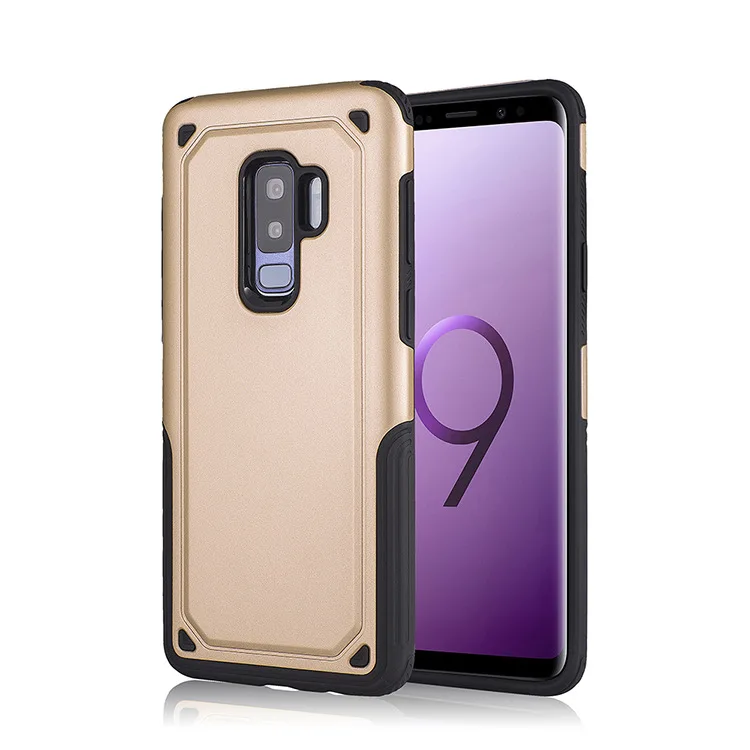 В настоящее время samsung S8 S9 plus чехол для телефона защитил броню в ТПУ+ ПК Все края включены ударопрочный защитный