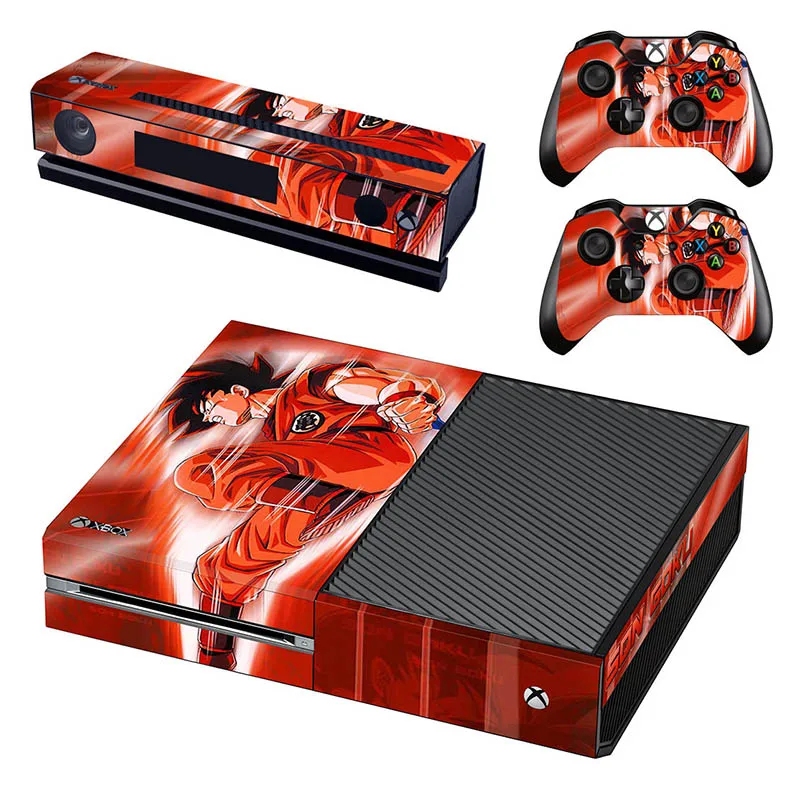 GSTM0599 Наклейки Dragon для xbox one, наклейки на кожу, стикеры Adesivo для xbox one, консоль Kinect, два контроллера - Цвет: GSTM0599