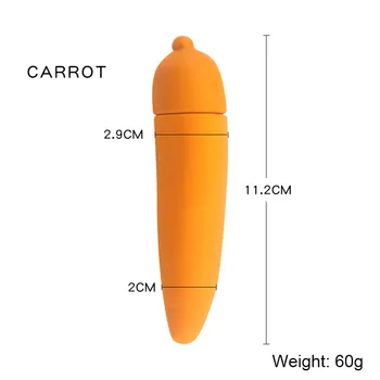 Mini Vegetables Vibrator Sex Toys for Women Men Fake Penis Female Masturbation Vagina Clitoris Stimulator Massage Sex Products 6