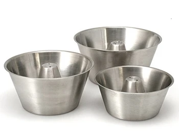 

ILSA Budibon Stampo Dolci con Cono, Rotonda, Acciaio Inossidabile, 18 cm