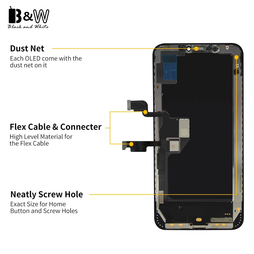 Без битых пикселей Высокая поддержка AAA+++ качество OEM дисплей для iPhone XS MAS OLED 6,5 дюймов Pantalla для iPhone XS MAX