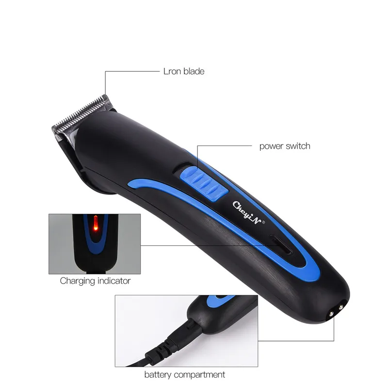 Rechargeable Barber Hair Trimmer Beard Clipper Men Haircut Nose Ear Hair Remover Eyebrow Trimmer Men Hair Cutter Machine