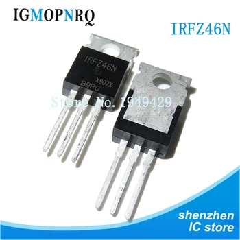 

100PCS IRFZ46N TO-200 IRFZ46 TO220 53A 55V new original