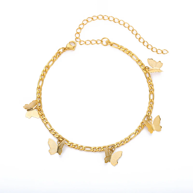  Wiwpar Boho Layered Link Bracelet for Women Girls Gold  Butterfly Star Bracelet Set Beach Accessories : Clothing, Shoes & Jewelry