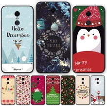 Мягкий чехол из ТПУ для Redmi Note 8 7 Pro K20 GO Y2 с рождественским оленем Sika для Xiaomi Redmi Примечание 5A 4 4X6 6A красный чехол с изображением Санта Клауса