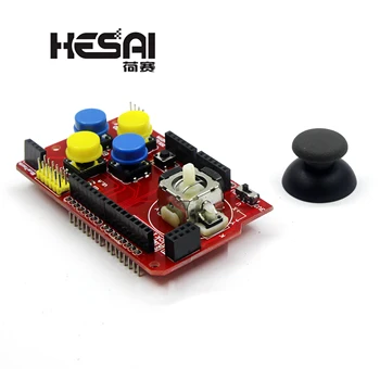 

Joystick Shield Expansion Board Analog Keyboard and Mouse Function Joystick Shield V1.2 for arduino DIY Kit