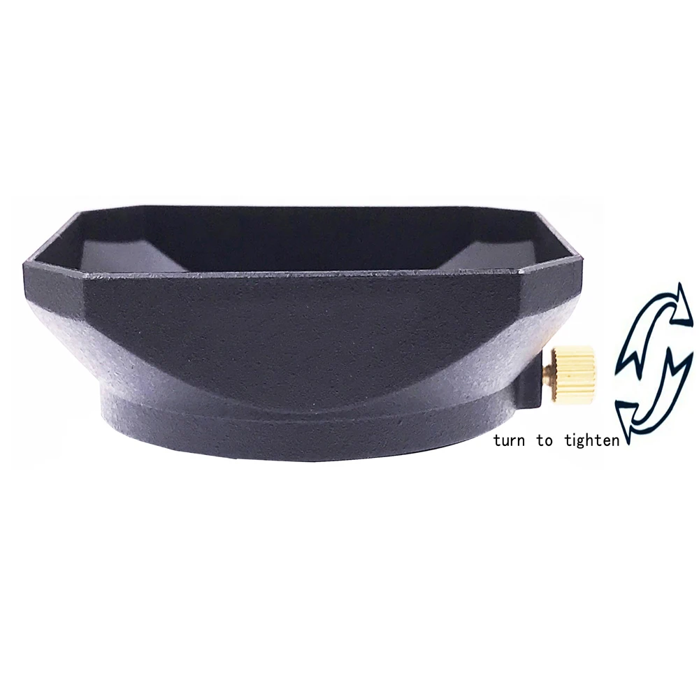 Square Shape Lens Hood para Fuji, Nikon,