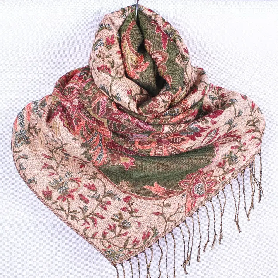 180*70cmLady Echarpes Foulards женский шарф, Женский двухсторонний большой длинный шарф из пашмины с кисточками, шаль, Mujer Bufanda
