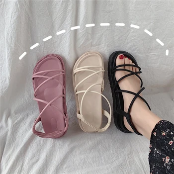 

Women's shoes summer comfortable fashionable sandals foam sole Non-slip Wear-resisting thick sole shoehy